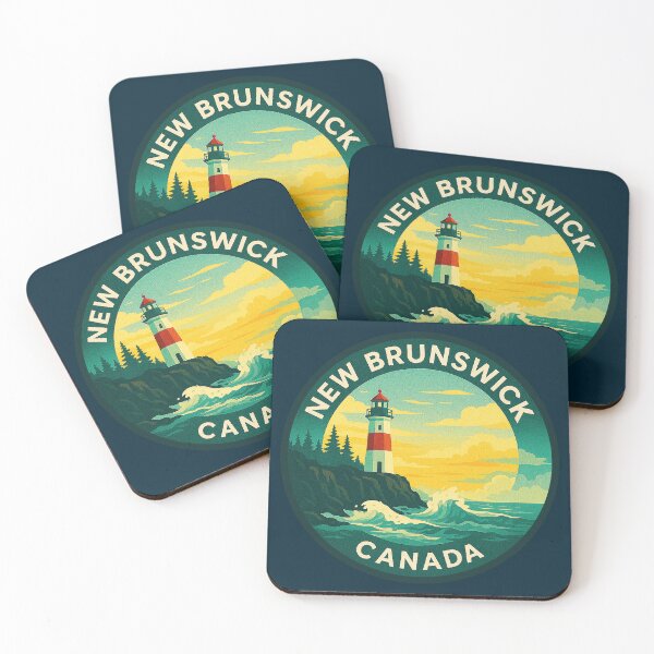 Item preview, New Brunswick Canada Vintage Travel  designed and sold by Thistle-TShop.