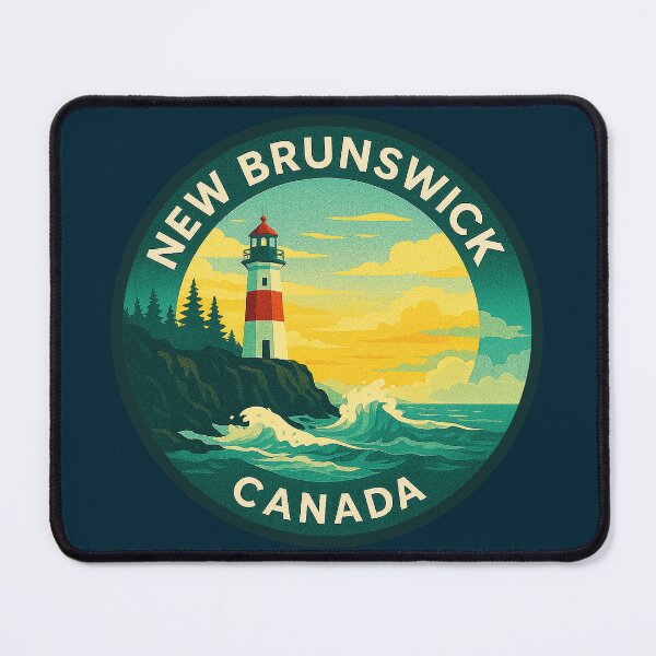 Item preview, New Brunswick Canada Vintage Travel  designed and sold by Thistle-TShop.