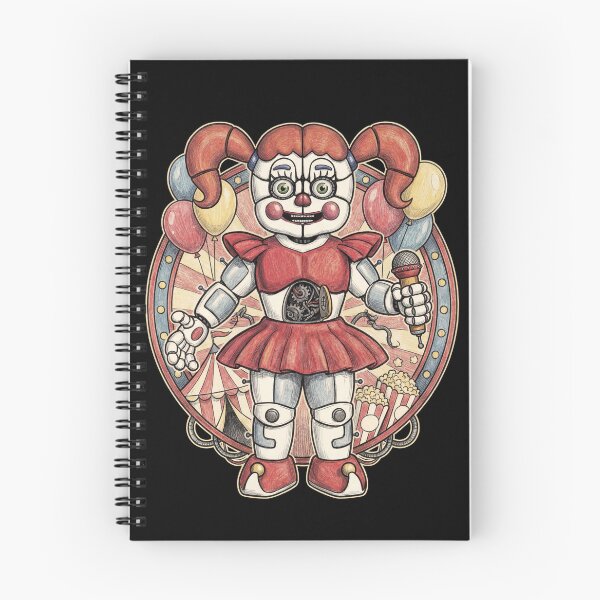 Item preview, FNAF Circus Baby Clown Animatronic Design designed and sold by Senpaiwaves.
