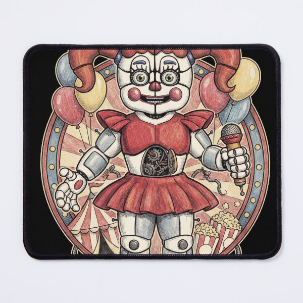 Item preview, FNAF Circus Baby Clown Animatronic Design designed and sold by Senpaiwaves.