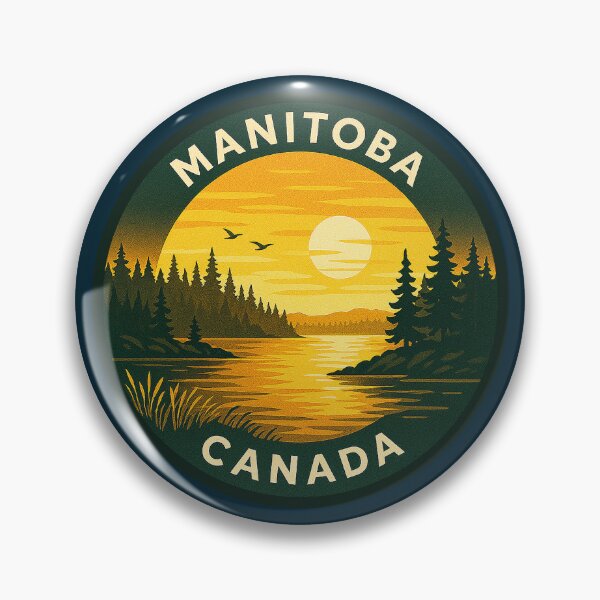 Item preview, Manitoba Canada Vintage Travel  designed and sold by Thistle-TShop.