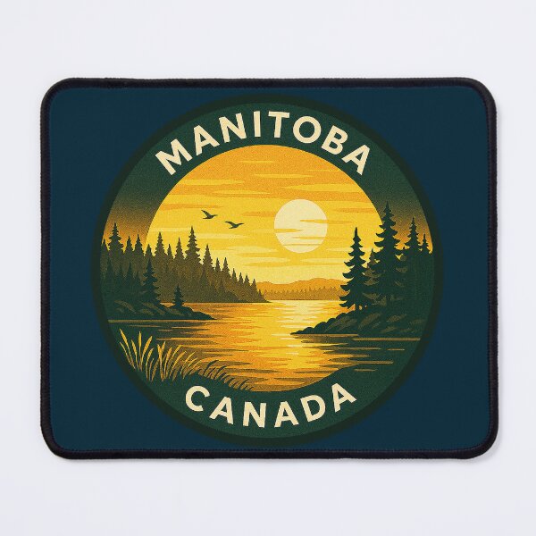 Item preview, Manitoba Canada Vintage Travel  designed and sold by Thistle-TShop.