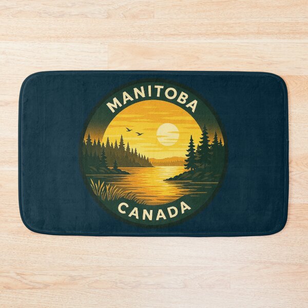 Item preview, Manitoba Canada Vintage Travel  designed and sold by Thistle-TShop.