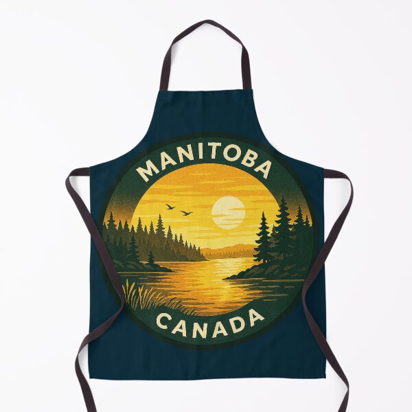 Item preview, Manitoba Canada Vintage Travel designed and sold by Thistle-TShop.