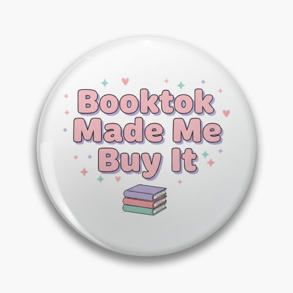 Item preview, Booktok Made Me Buy It Romance Reader Cute Pink Design designed and sold by DIRTYSKETCHH.