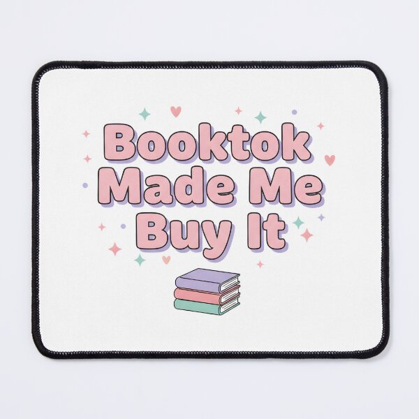 Item preview, Booktok Made Me Buy It Romance Reader Cute Pink Design designed and sold by DIRTYSKETCHH.