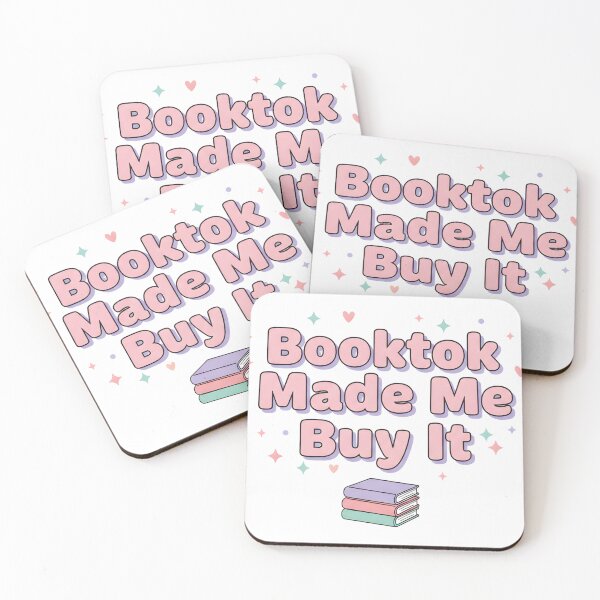 Item preview, Booktok Made Me Buy It Romance Reader Cute Pink Design designed and sold by DIRTYSKETCHH.