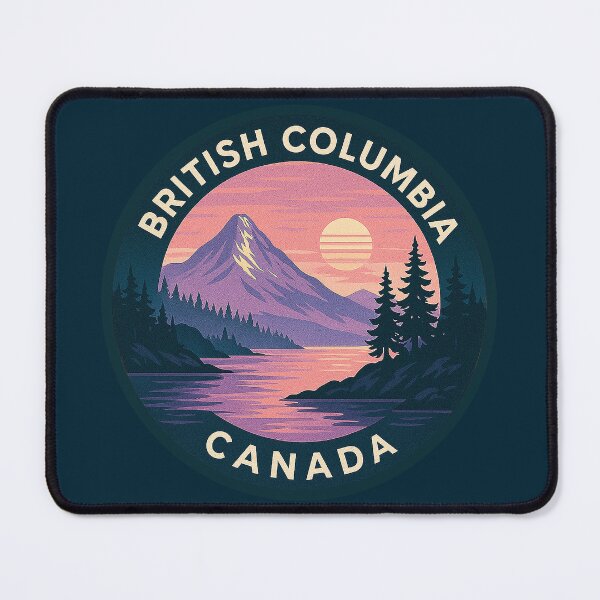 Item preview, British Columbia Canada Vintage Travel designed and sold by Thistle-TShop.