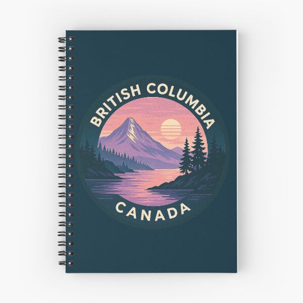 Item preview, British Columbia Canada Vintage Travel  designed and sold by Thistle-TShop.