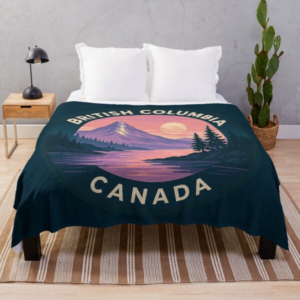 Item preview, British Columbia Canada Vintage Travel designed and sold by Thistle-TShop.