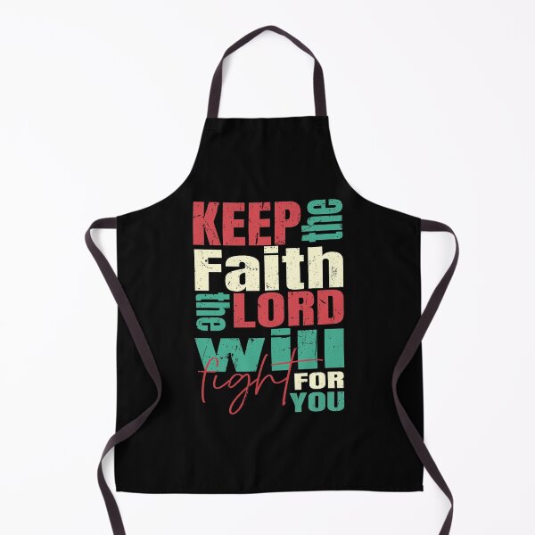 Item preview, Keep the Faith – The Lord Will Fight for You | Christian Inspirational Quote designed and sold by Verse & Vibes.