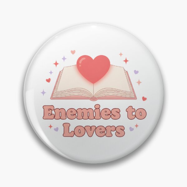 Item preview, Enemies to Lovers Romance Book Lover Aesthetic Cute Pink Design designed and sold by DIRTYSKETCHH.