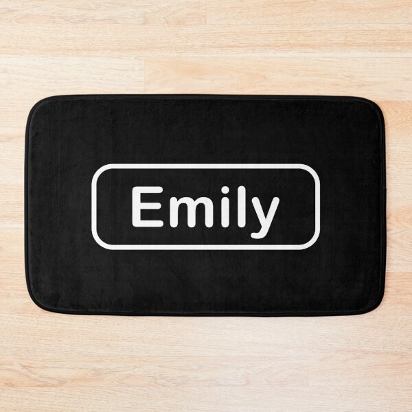 Item preview, EMILY Round Frame Logo designed and sold by ColorNestStudio.