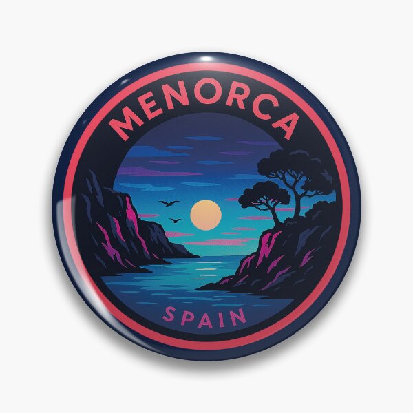 Item preview, Menorca Balearic Islands Vintage Travel  designed and sold by Thistle-TShop.