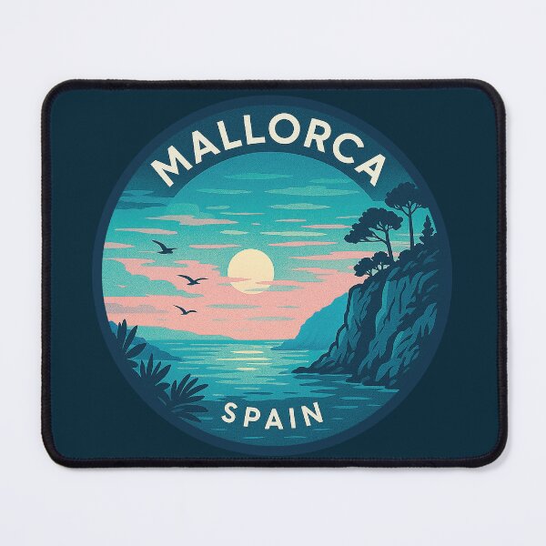 Item preview, Mallorca Balearic Islands Vintage Travel  designed and sold by Thistle-TShop.