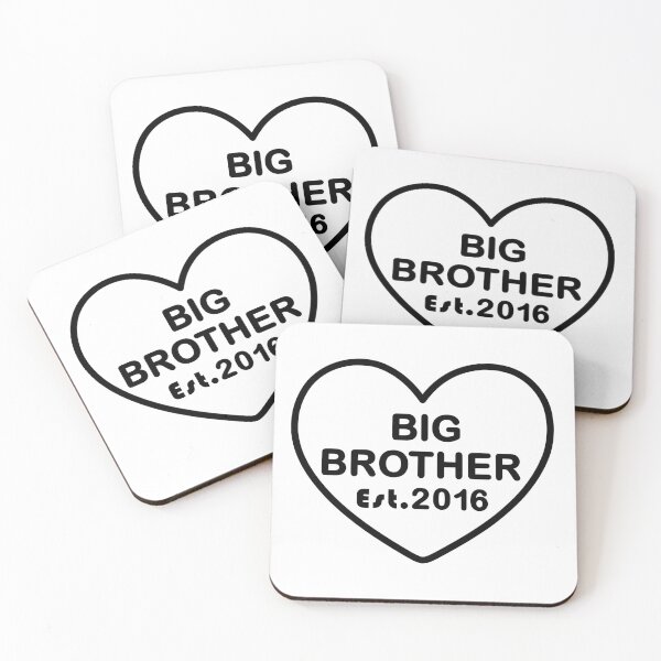 Artikelvorschau, Big Brother (gegr. 2016) – Minimalistisches Typografie-Design entworfen und verkauft von ColorNestStudio.