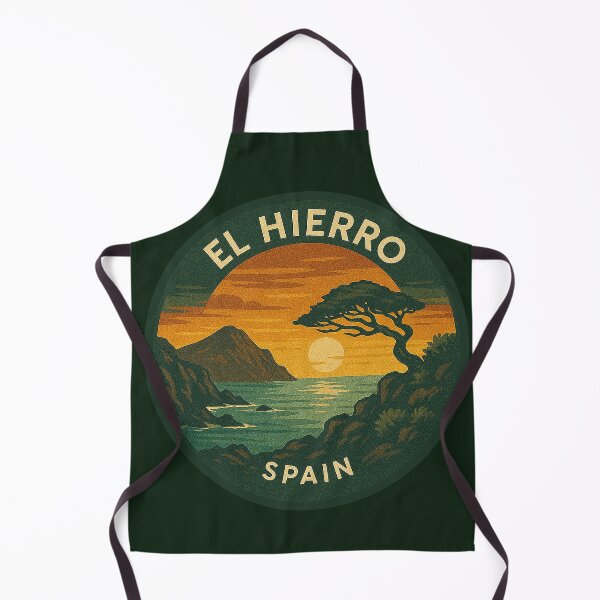 Item preview, El Hierro Canary Islands Vintage Travel designed and sold by Thistle-TShop.