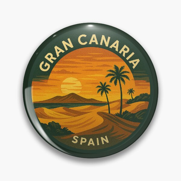 Item preview, Gran Canaria Canary Islands Vintage Travel  designed and sold by Thistle-TShop.
