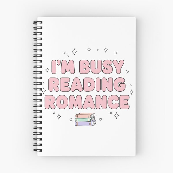 Item preview, I’m Busy Reading Romance Cute Book Lover Pink Aesthetic Design designed and sold by DIRTYSKETCHH.