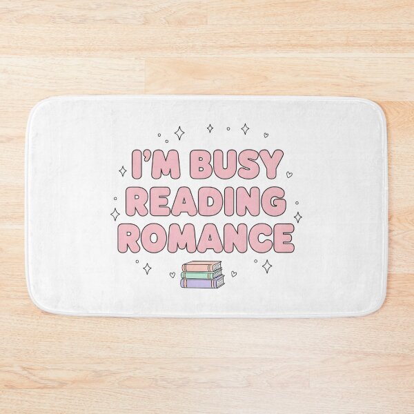 Item preview, I’m Busy Reading Romance Cute Book Lover Pink Aesthetic Design designed and sold by DIRTYSKETCHH.