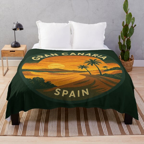 Item preview, Gran Canaria Canary Islands Vintage Travel  designed and sold by Thistle-TShop.
