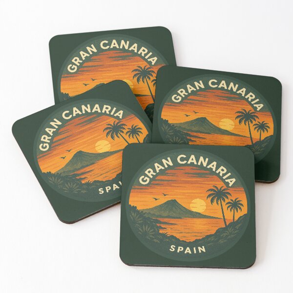 Item preview, Gran Canaria Canary Islands Vintage Travel  designed and sold by Thistle-TShop.