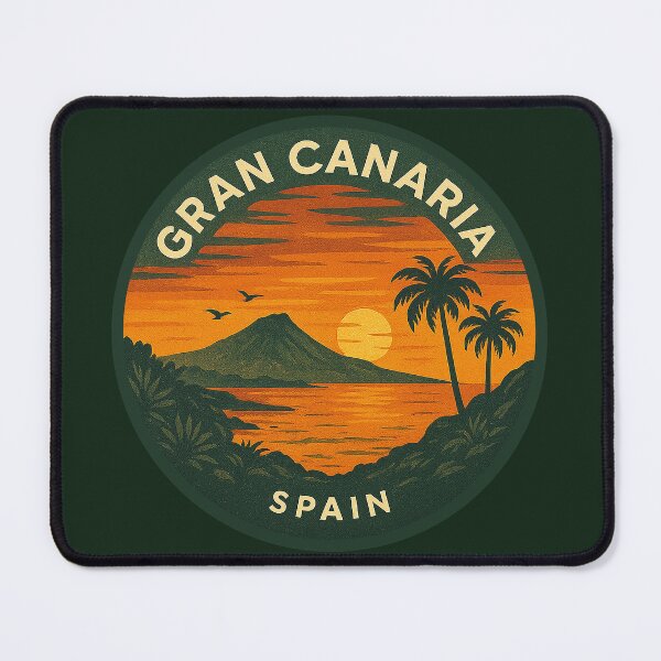 Item preview, Gran Canaria Canary Islands Vintage Travel  designed and sold by Thistle-TShop.