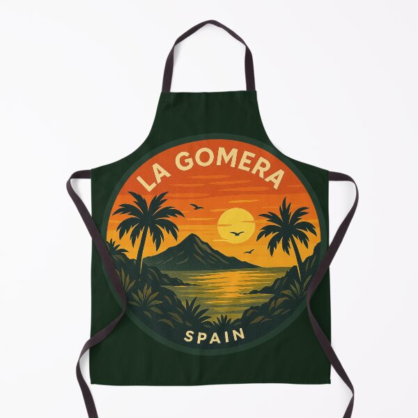 Item preview, La Gomera Canary Islands Vintage Travel designed and sold by Thistle-TShop.