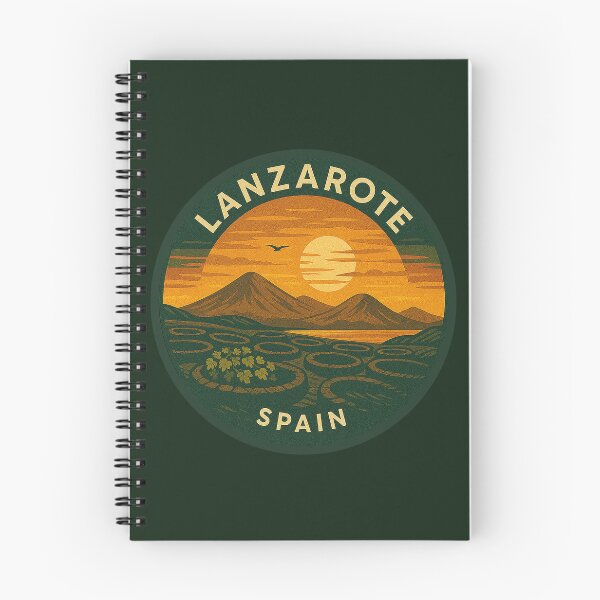 Item preview, Lanzarote Canary Islands Vintage Travel  designed and sold by Thistle-TShop.