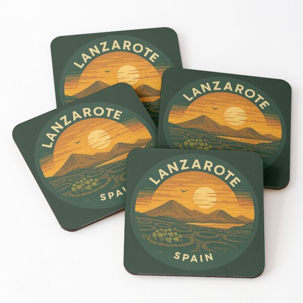 Item preview, Lanzarote Canary Islands Vintage Travel  designed and sold by Thistle-TShop.