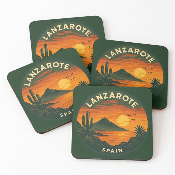 Item preview, Lanzarote Canary Islands Vintage Travel  designed and sold by Thistle-TShop.