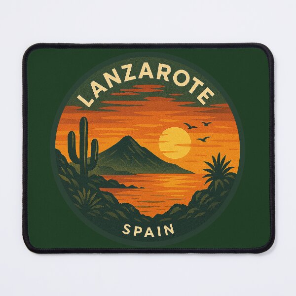 Item preview, Lanzarote Canary Islands Vintage Travel  designed and sold by Thistle-TShop.