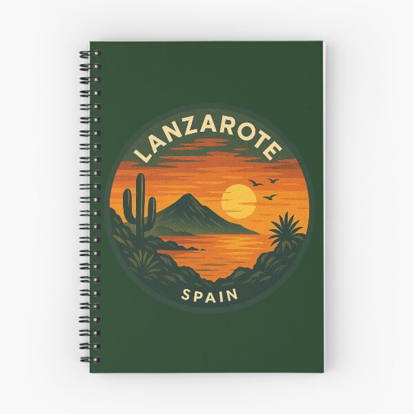 Item preview, Lanzarote Canary Islands Vintage Travel  designed and sold by Thistle-TShop.