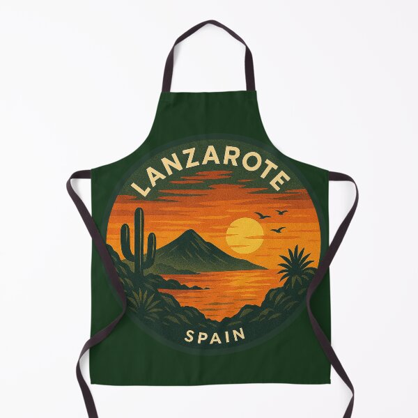Item preview, Lanzarote Canary Islands Vintage Travel  designed and sold by Thistle-TShop.