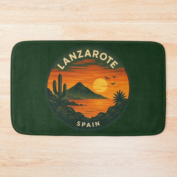 Item preview, Lanzarote Canary Islands Vintage Travel  designed and sold by Thistle-TShop.