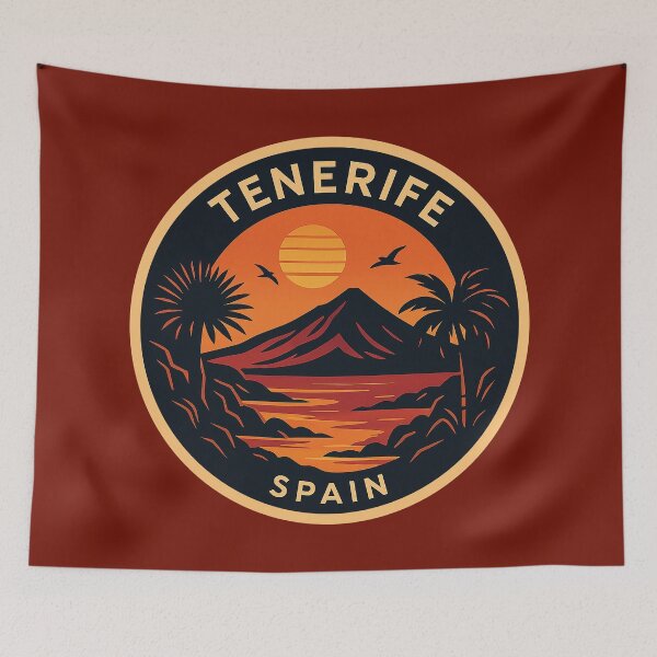 Item preview, Tenerife Canary Islands Vintage Travel  designed and sold by Thistle-TShop.
