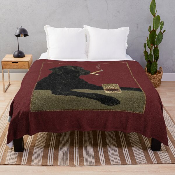 Item preview, Smoking Dog and Wine designed and sold by HomeroPosadaO.