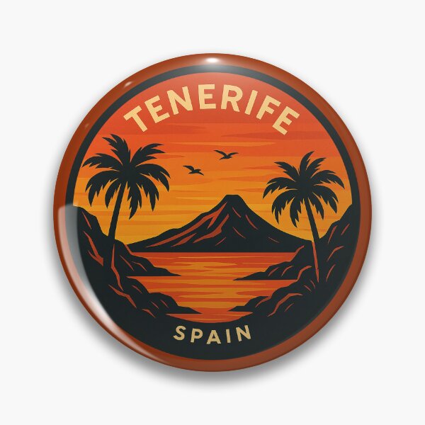 Item preview, Tenerife Canary Islands Vintage Travel  designed and sold by Thistle-TShop.