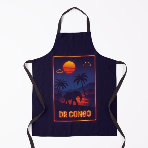 Item preview, DR Congo Neon Travel designed and sold by Thistle-TShop.