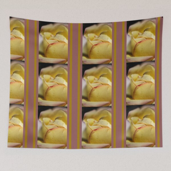 Item preview, Red Tipped Yellow Rose designed and sold by Joy Watson - Natural Light Photography .