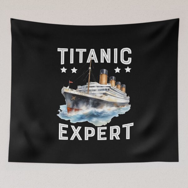 Item preview, Titanic Expert - White Starline RMS Titanic Boys Girls  designed and sold by farhanhafeez.