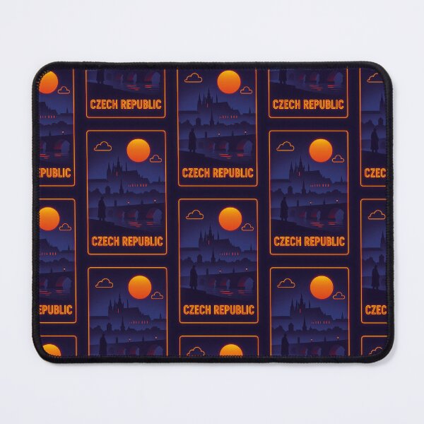 Item preview, Czech Republic Neon Travel designed and sold by Thistle-TShop.