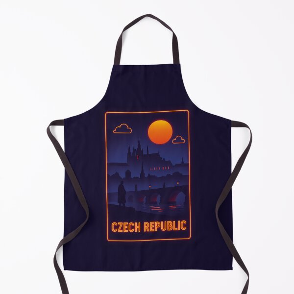 Item preview, Czech Republic Neon Travel designed and sold by Thistle-TShop.