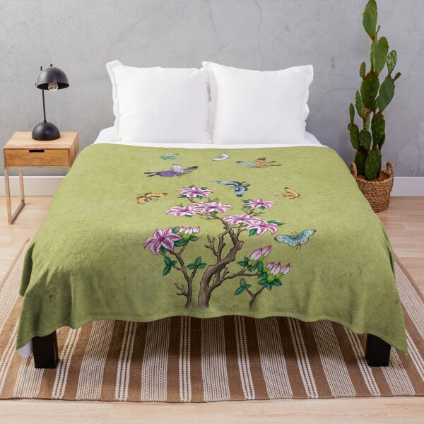 Item preview, Forest Whisper, Royal Azaleas and Dancing Butterflies designed and sold by QamarART Paintings.
