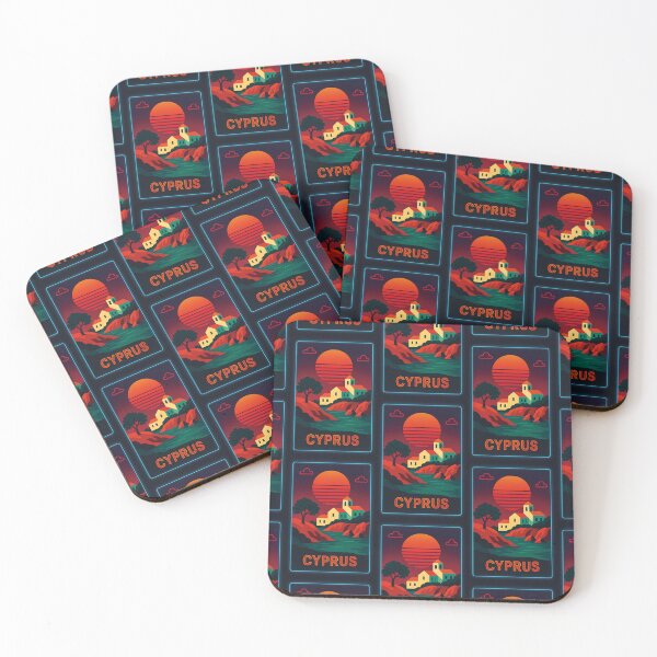 Item preview, Cyprus Neon Travel designed and sold by Thistle-TShop.