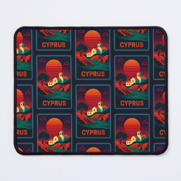 Item preview, Cyprus Neon Travel designed and sold by Thistle-TShop.