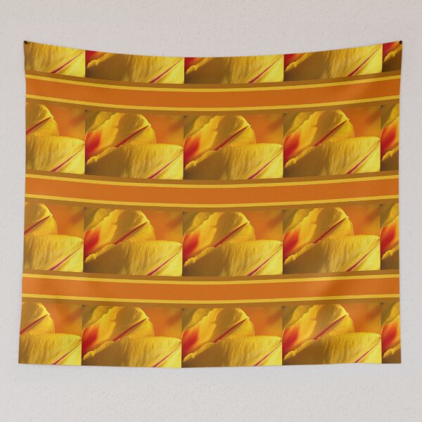 Item preview, Bright Yellow And Red Tulip designed and sold by Joy Watson - Natural Light Photography .
