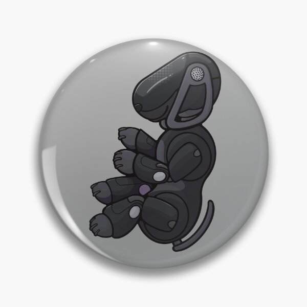 Item preview, Floaty Black ERS-7 Aibo Robot designed and sold by virtualpaws.