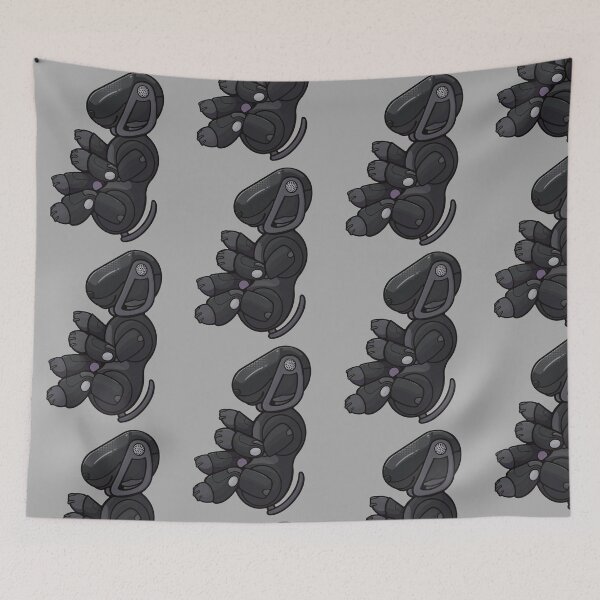 Item preview, Floaty Black ERS-7 Aibo Robot designed and sold by virtualpaws.