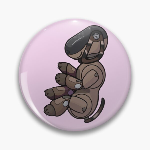 Item preview, Floaty Champagne ERS-7 Aibo Robot designed and sold by virtualpaws.